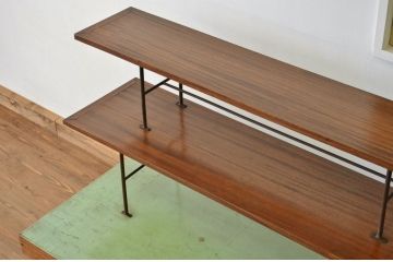 レトロ家具　昭和レトロな商店の飾り棚(陳列棚)
