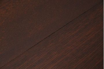 アンティーク　総ナラ材の重厚なバタフライテーブル(作業台・ダイニングテーブル)