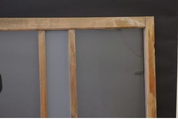アンティーク　味の良い木のガラス窓1枚(扉、建具)