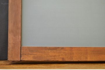アンティーク　シンプルな木の明り取り(欄間)