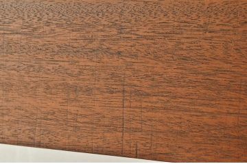 アンティーク家具　古材無垢板で作製した大型ベンチ