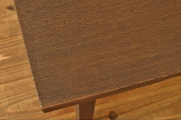 アンティーク家具　古材無垢板で作製した大型ベンチ
