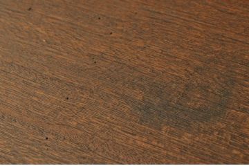 アンティーク家具　古材無垢板で作製した大型ベンチ