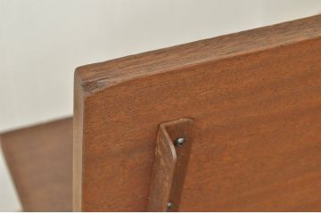 アンティーク家具　古材無垢板で作製した大型ベンチ
