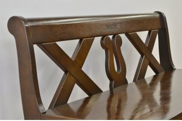 ★中古 karimoku RUSTIC(カリモク ルスティック)2人掛けベンチ長イス?