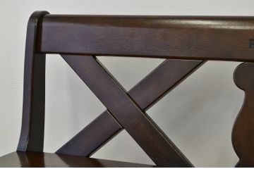 ★中古 karimoku RUSTIC(カリモク ルスティック)2人掛けベンチ長イス?