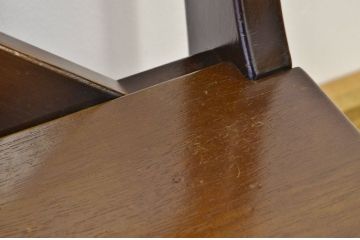 ★中古 karimoku RUSTIC(カリモク ルスティック)2人掛けベンチ長イス?