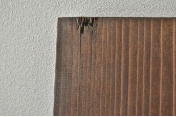 アンティーク家具　☆アイアンの薄型飾り棚(中)(陳列棚)