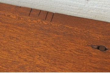 アンティーク家具　1950〜60年代古い学校の大きな作業台(ダイニングテーブル)3