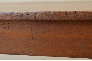 アンティーク家具　1950〜60年代古い学校の大きな作業台(ダイニングテーブル)3