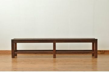 レトロ家具　★昭和レトロ・古い木の雰囲気の良いベンチ?(長イス・椅子)