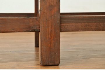 レトロ家具　★昭和レトロ・古い木の雰囲気の良いベンチ?(長イス・椅子)