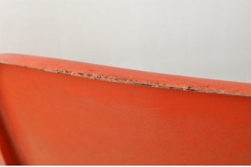 ●中古　イスのコトブキ4人掛スタジアムチェア3(シェルチェア・長イス・ベンチ)