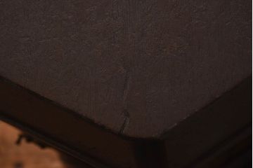 アンティーク家具　和製アンティーク　ナラ材　卓上でも使える六角形ガラスケース(ショーケース、陳列棚、飾り棚)