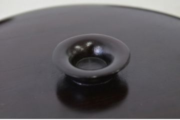 アンティーク雑貨　古い唐木菓子鉢(菓子器)