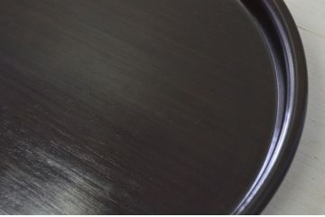 アンティーク雑貨　古い唐木菓子鉢(菓子器)