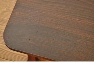 アンティーク家具　アンティーク 天板無垢材一枚板の座卓(ちゃぶ台・テーブル)