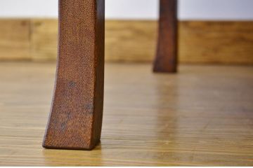 アンティーク家具　古い木の無垢材アンティーク丸ちゃぶ台
