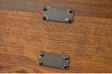アンティーク家具　古い木の無垢材アンティーク丸ちゃぶ台