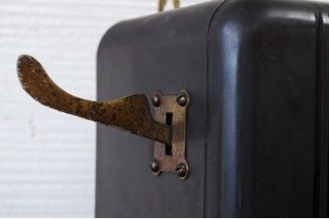 アンティーク雑貨　古い工場の壁掛け電話　ナショナル松下スピーカー