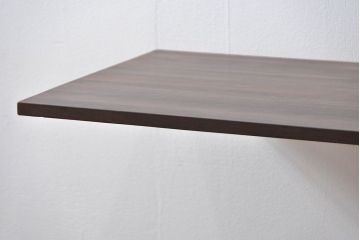 アンティーク家具　古い病院の天板無垢材の伸縮鉄脚テーブル2(作業台/キャスター付き)(サイドテーブル)