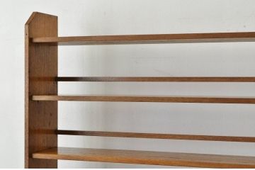 レトロ家具　昭和レトロ　大きな無垢材の本棚