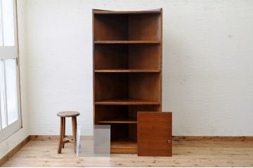 レトロ家具　1960年代 レトロなコーナーキャビネット
