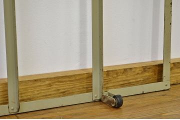 レトロ家具★昭和レトロ　古い病院のアイアンベットフレーム?