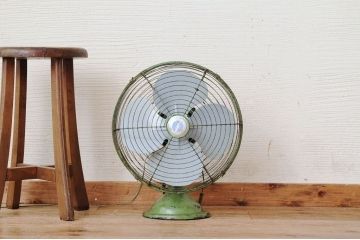 アンティーク雑貨　レトロな卓上扇風機　NDS