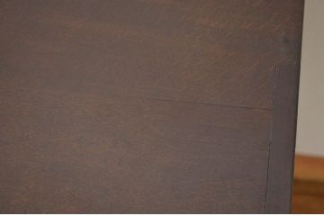 アンティーク家具　アンティーク　重厚で上質なナラ無垢材の縦型6杯引き出し(A4サイズ・ドロワー)