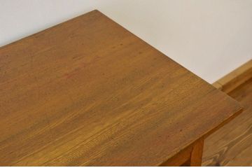 レトロ家具　昭和レトロ 古い栓無垢材のシンプルな平机?(テーブル・作業台)