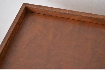 レトロ家具　昭和レトロ 縁付きデザインのかわいい平机(デスク)?作業台