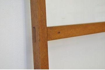 昭和レトロ 古い木の大きなガラス引き戸2枚(ガラス戸・建具)