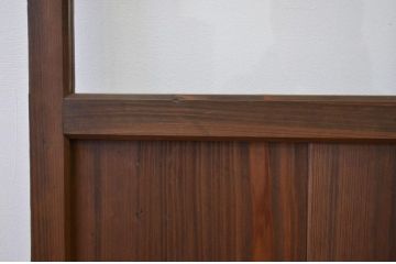 ★昭和レトロ 古い木のガラスドア?(ガラス戸・扉)