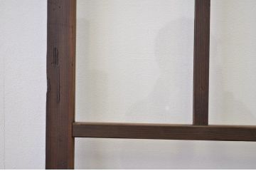 ★昭和レトロ 古い木のガラスドア?(ガラス戸・扉)