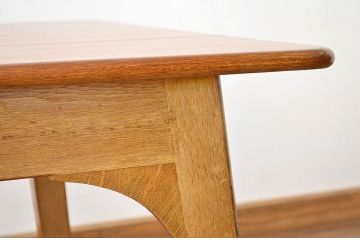 アンティーク家具　アンティーク 無垢材の小引き出し付きテーブル(作業台)