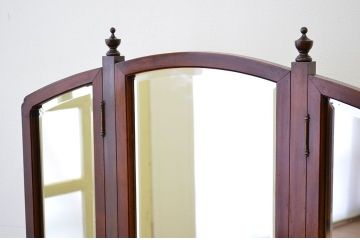 アンティーク家具　大正ロマン　古い洋館の上質なドレッサー(鏡台)
