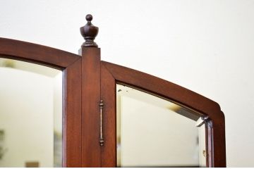 アンティーク家具　大正ロマン　古い洋館の上質なドレッサー(鏡台)