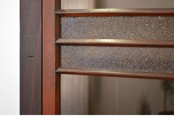 アンティーク家具　古民具・骨董　非常に珍しい　両面開き水屋箪笥(収納棚)