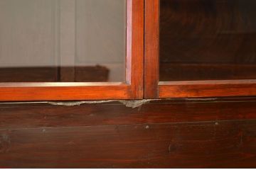 アンティーク家具　古民具・骨董　非常に珍しい　両面開き水屋箪笥(収納棚)