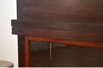 アンティーク家具　古民具・骨董　非常に珍しい　両面開き水屋箪笥(収納棚)