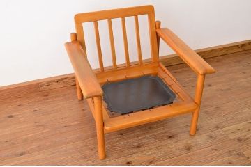 中古　コスガ製　ビンテージシングルソファ?