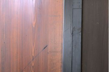 古民具・骨董　状態の良いシックな板戸4枚セット(引き戸・帯戸)