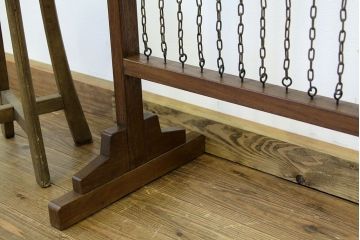 ★アンティーク　変わり型の鎖衝立て(セパレーター)