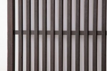 古民具・骨董　希少な高さ2mの大きな太格子戸3枚セット(引き戸)