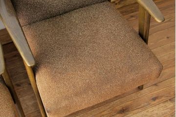 レトロ家具　★1960年代レトロなシングルソファ2脚セット