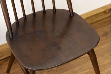 アンティーク家具　アンティーク　イギリスアーコールクェーカーチェア2脚セットダイニングチェア