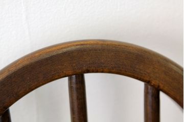 アンティーク家具　アンティーク　イギリスアーコールクェーカーチェア2脚セットダイニングチェア