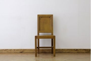 アンティーク家具　アンティーク　イギリスチャーチチェア1脚(椅子・ダイニングチェア)