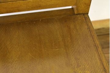 アンティーク家具　アンティーク　イギリスチャーチチェア1脚(椅子・ダイニングチェア)